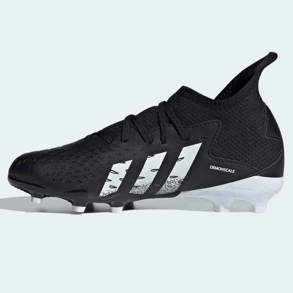 Adidas Junior Predator Freak .3 FG - Black-White - Image 2