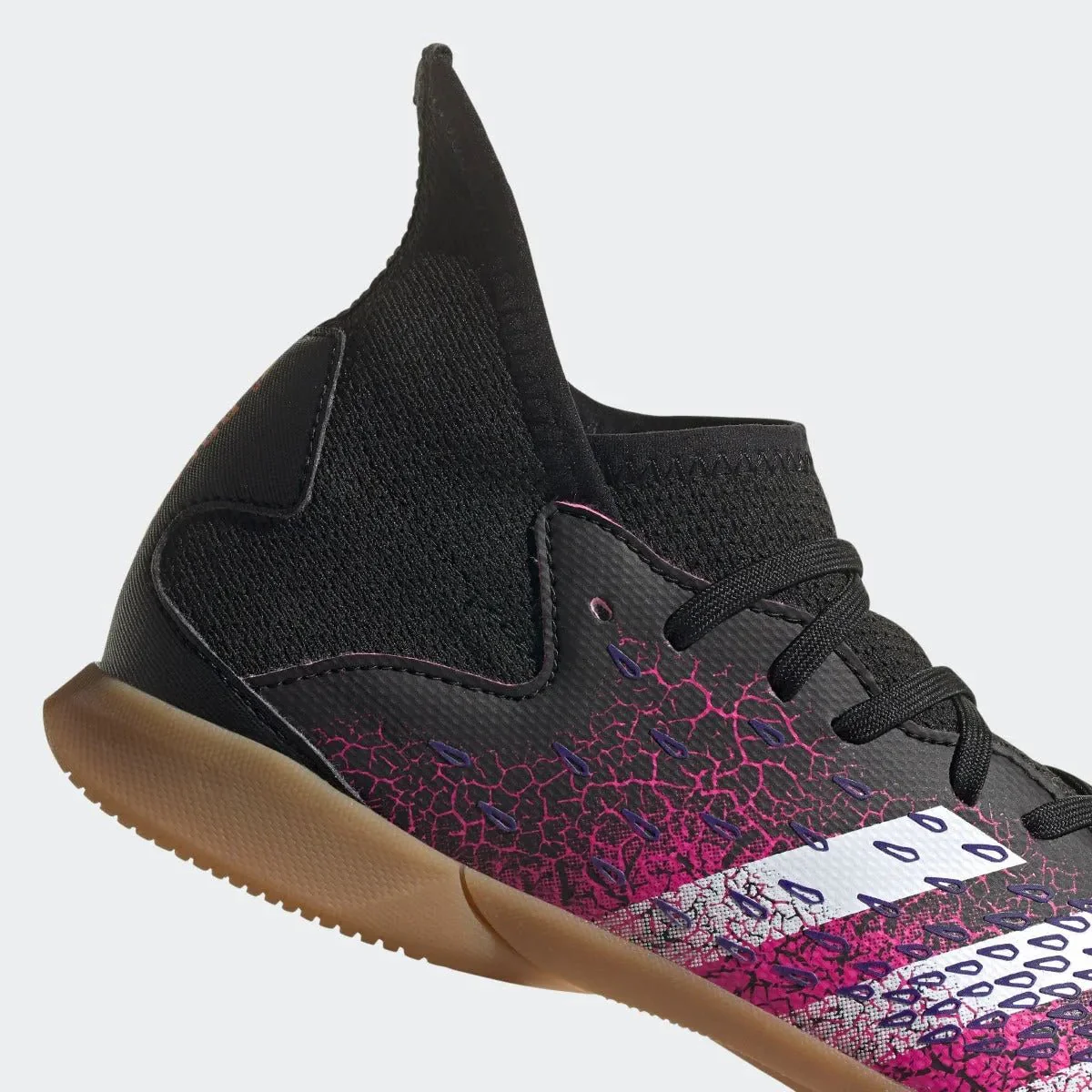 Adidas Junior Predator Freak .3 IN - Black-Pink-Purple - Image 7