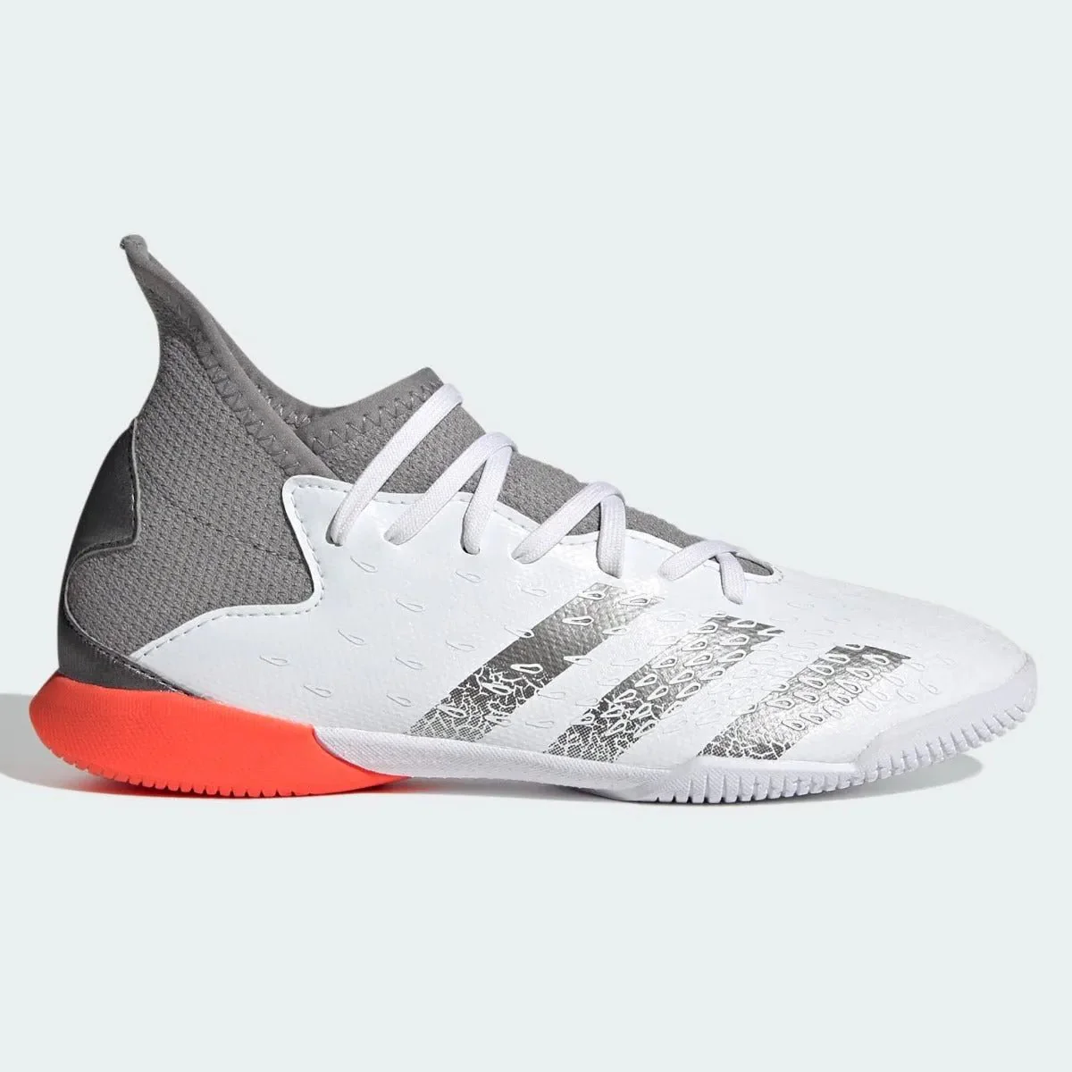 Adidas Junior Predator Freak .3 IN - White-Iron Metallic