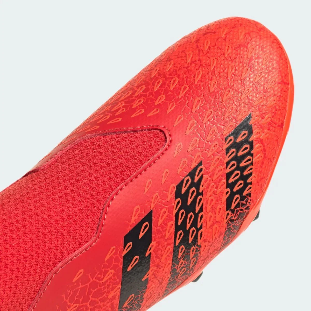 Adidas JR Predator Freak .3 Laceless FG - Red-Black - Image 7