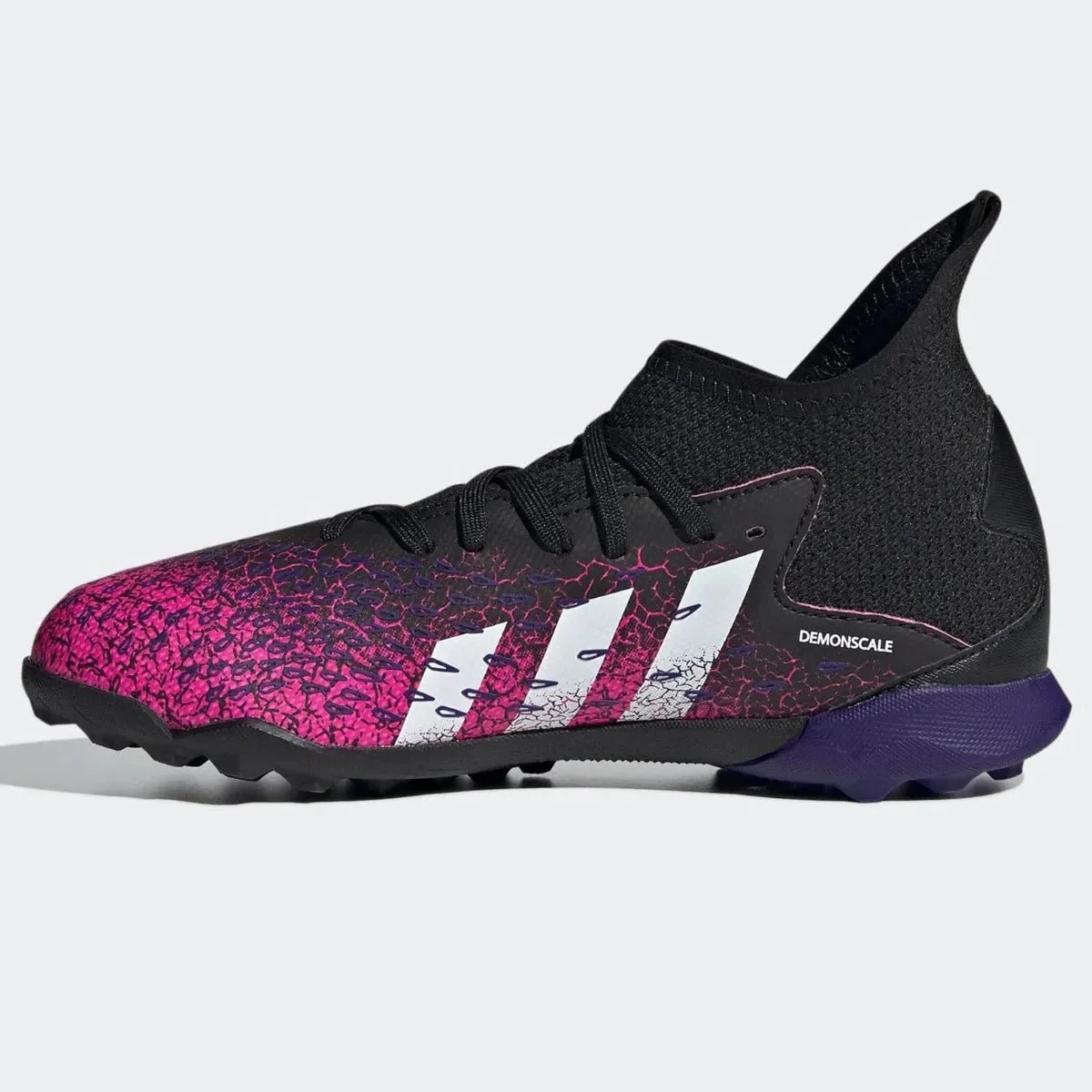 Adidas JR Predator Freak .3 TF - Black-Pink-Purple - Image 2