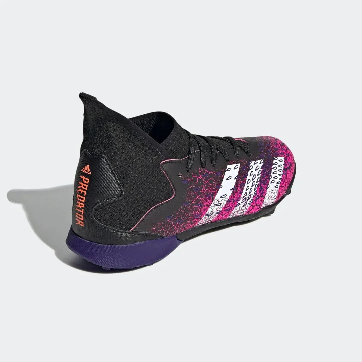 Adidas JR Predator Freak .3 TF - Black-Pink-Purple - Image 4