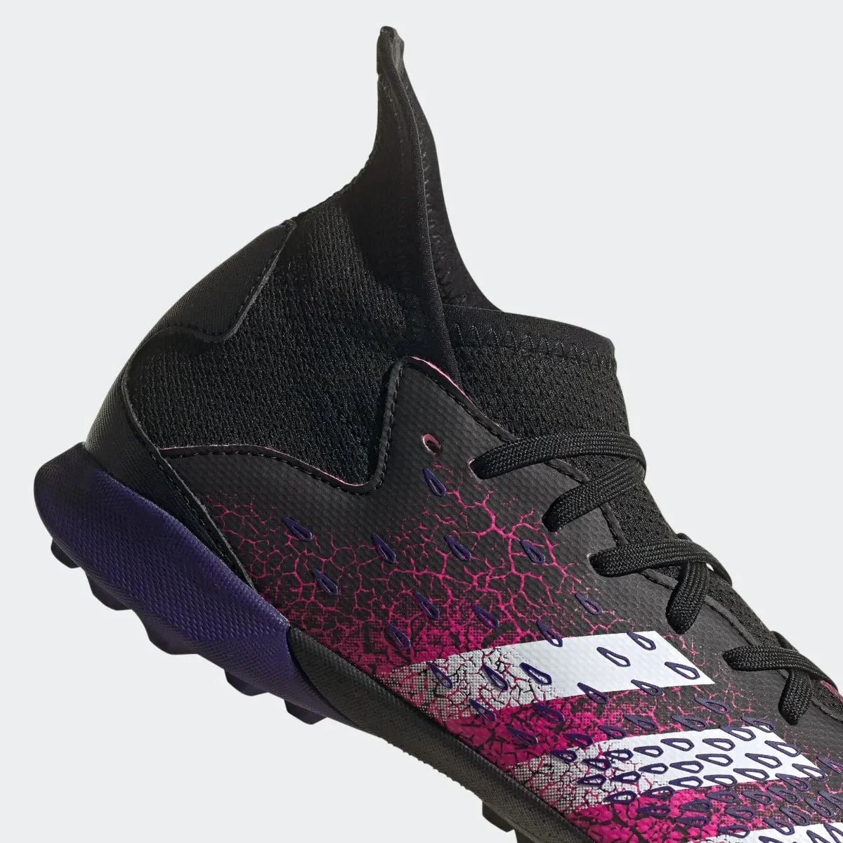 Adidas JR Predator Freak .3 TF - Black-Pink-Purple - Image 7