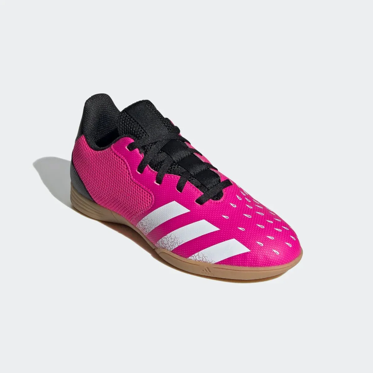 Adidas JR Predator Freak .4 IN Sala - Black-Pink-Purple - Image 3