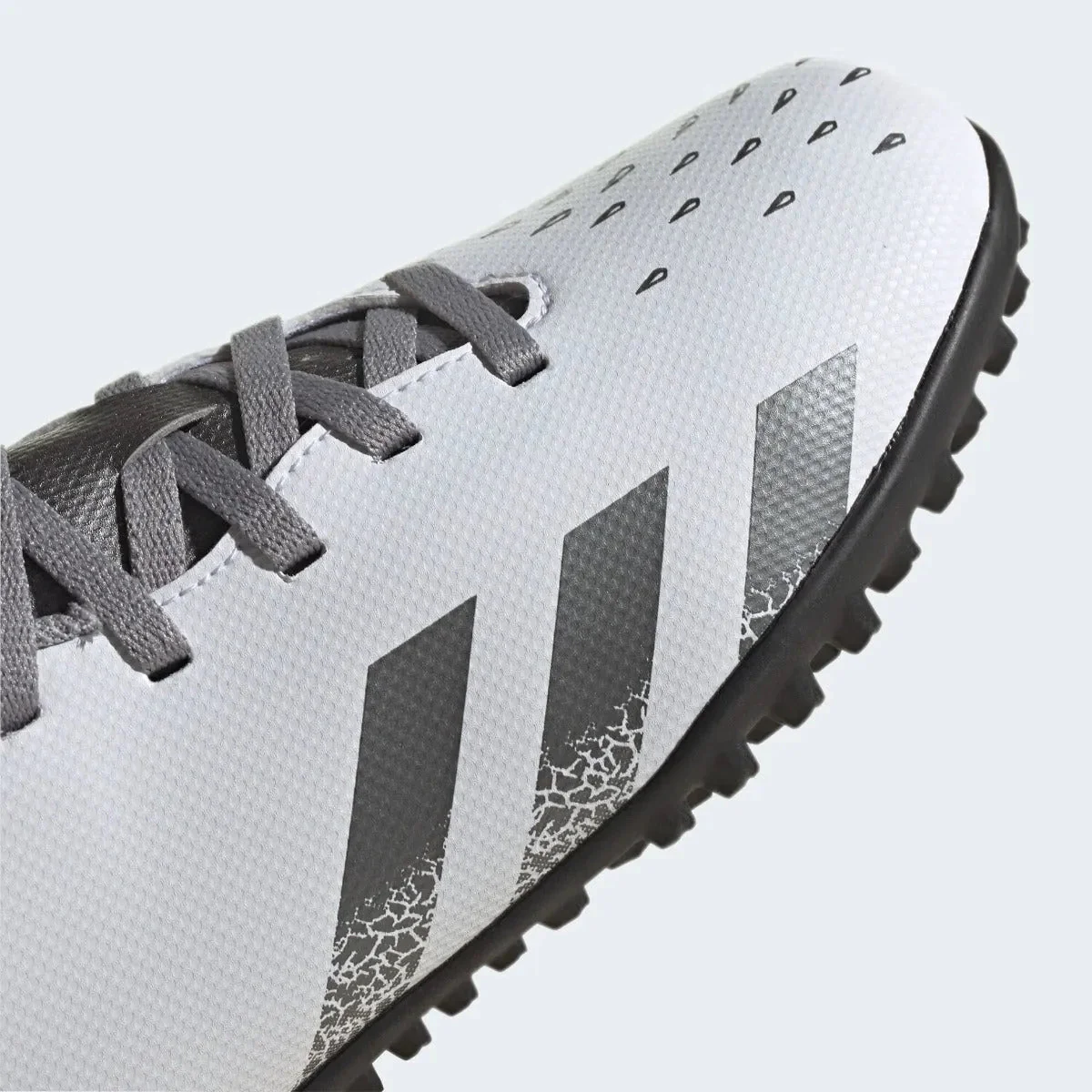 Adidas Junior Predator Freak .4 TF - White-Iron Metallic - Image 7