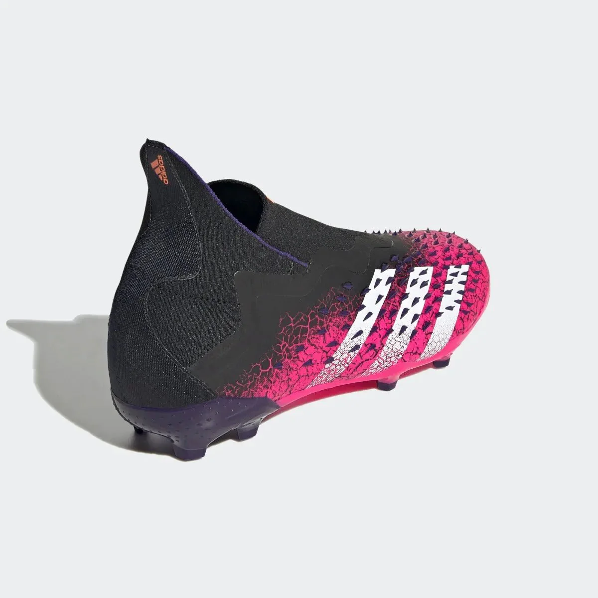 Adidas JR Predator Freak + FG - Black-Pink-Purple - Image 2