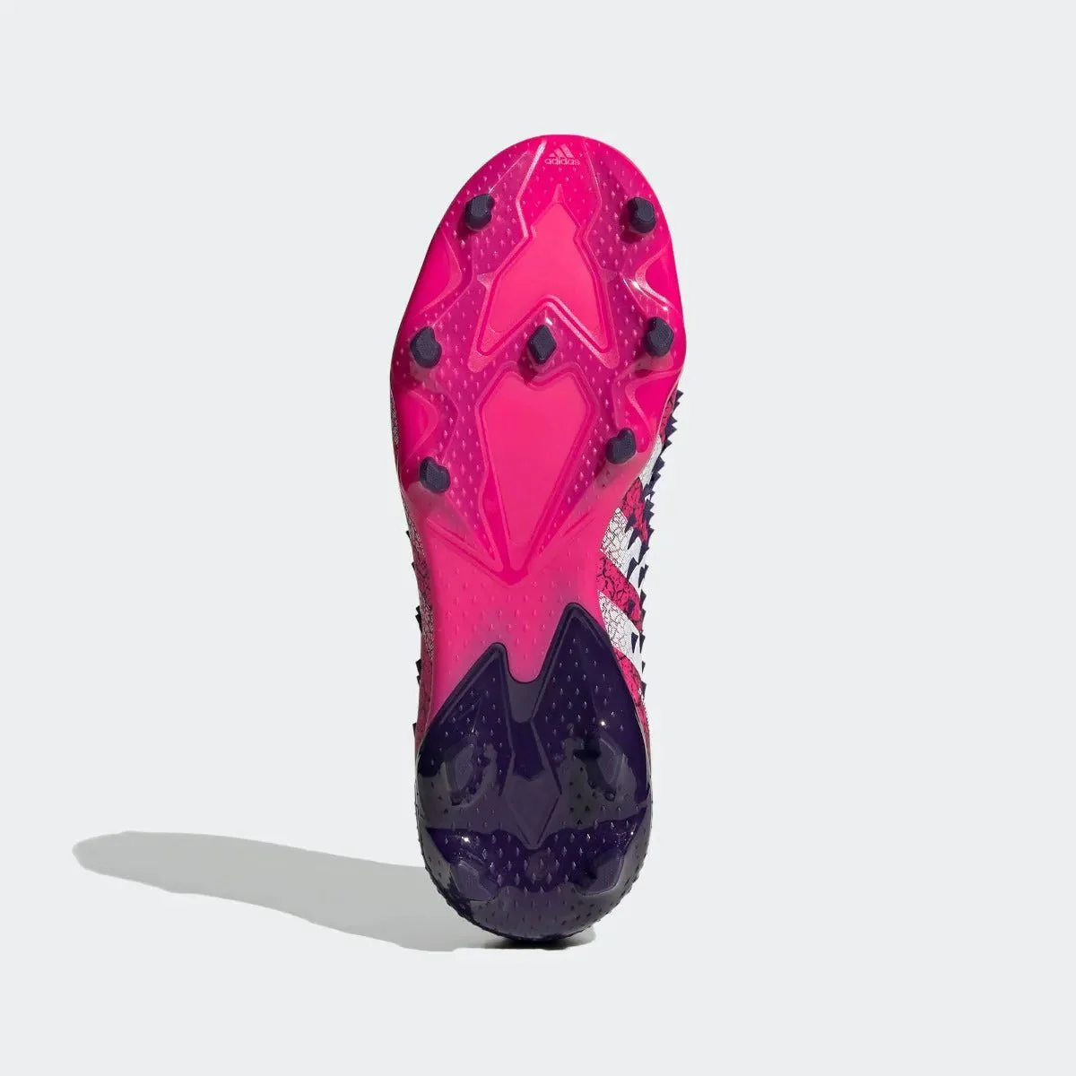 Adidas JR Predator Freak + FG - Black-Pink-Purple - Image 4