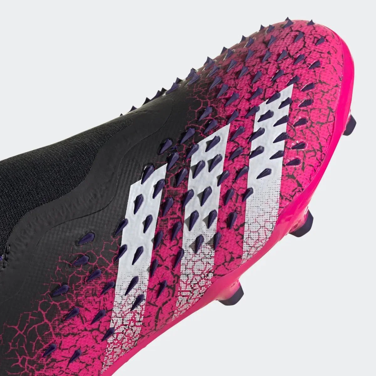 Adidas JR Predator Freak + FG - Black-Pink-Purple - Image 5
