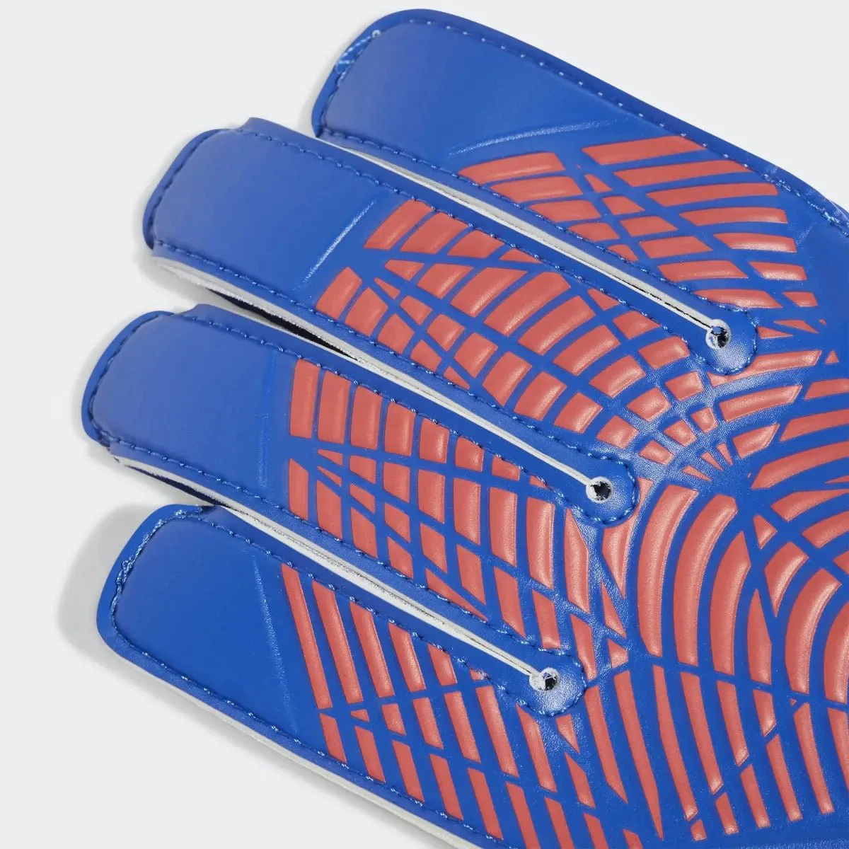 adidas JR Predator GL Goalkeeper Training Gloves - White-Hi Res Blue - Image 2