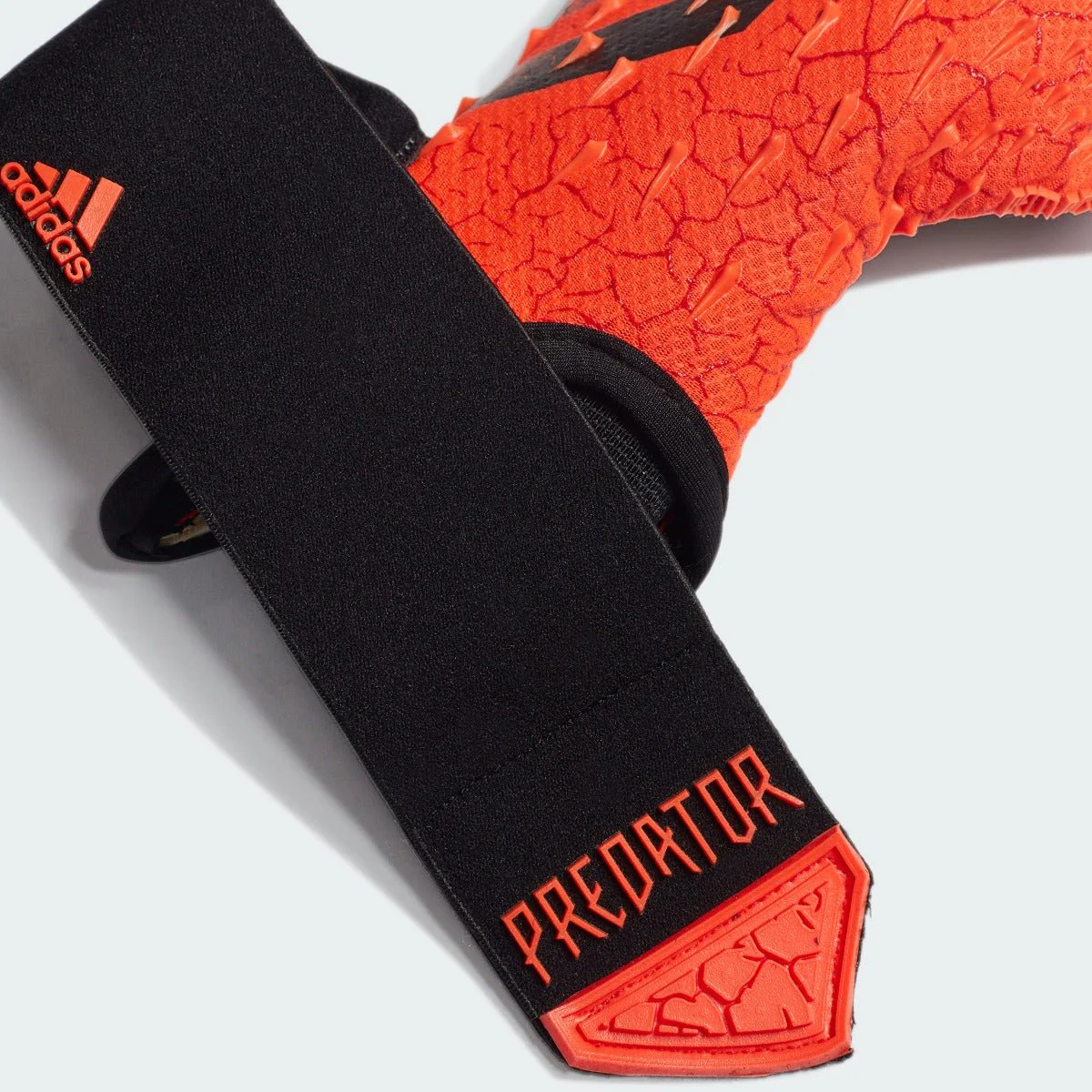 adidas JR Predator GL Pro Goalkeeper Glove - Solar Red-Black - Image 3