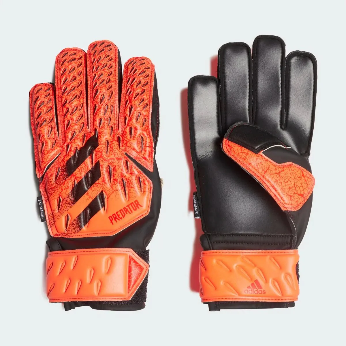 Adidas JR Predator Match FS  Goalkeeper Gloves - Orange-Black