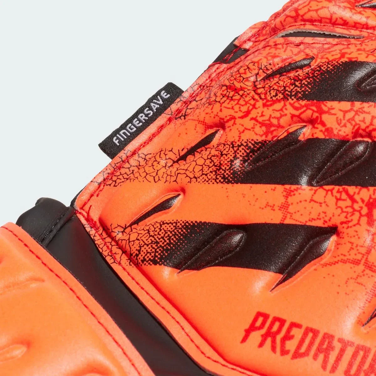 Adidas JR Predator Match FS  Goalkeeper Gloves - Orange-Black - Image 2