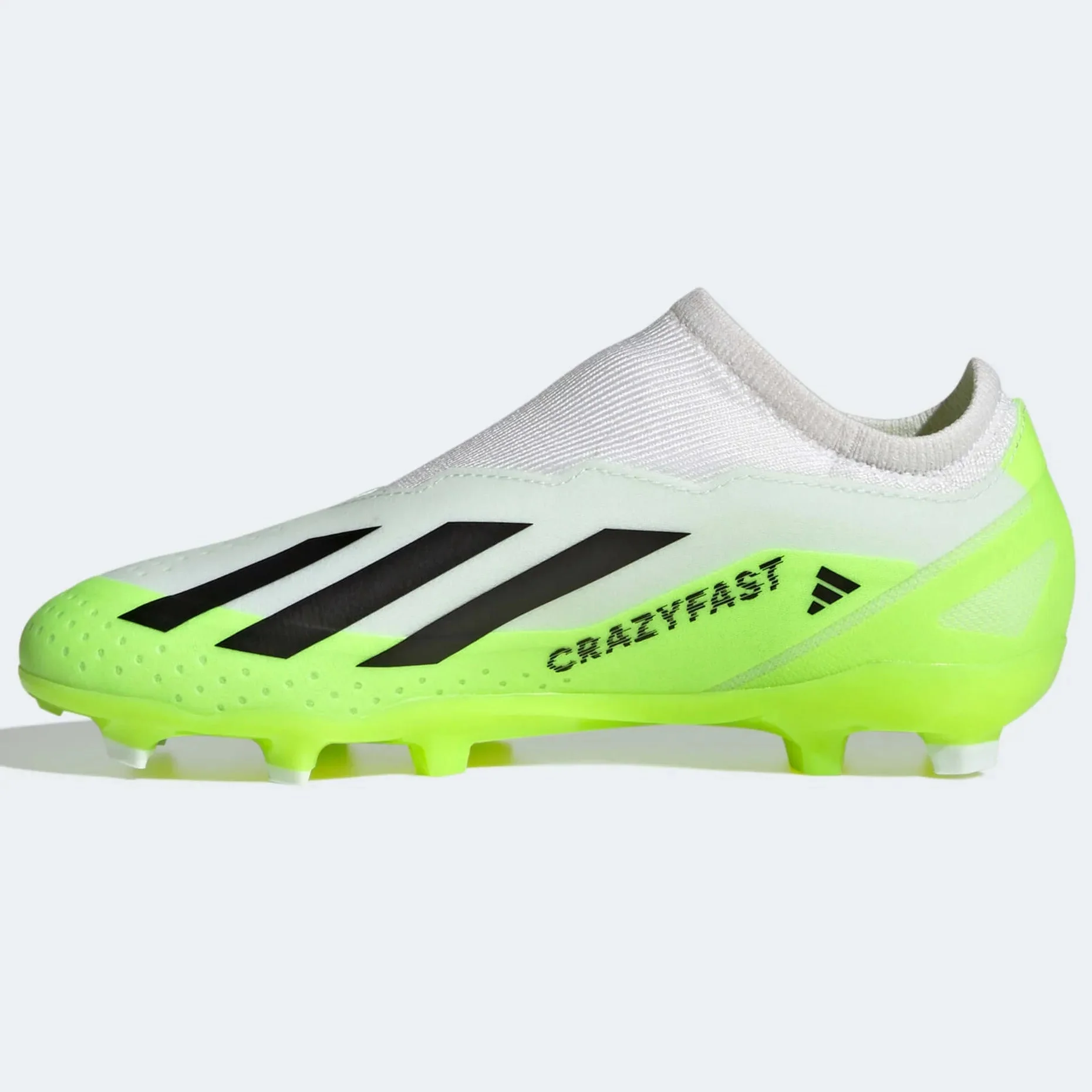 adidas Junior X Crazyfast.3 LL FG -Crazyrush (FA23) - Image 2