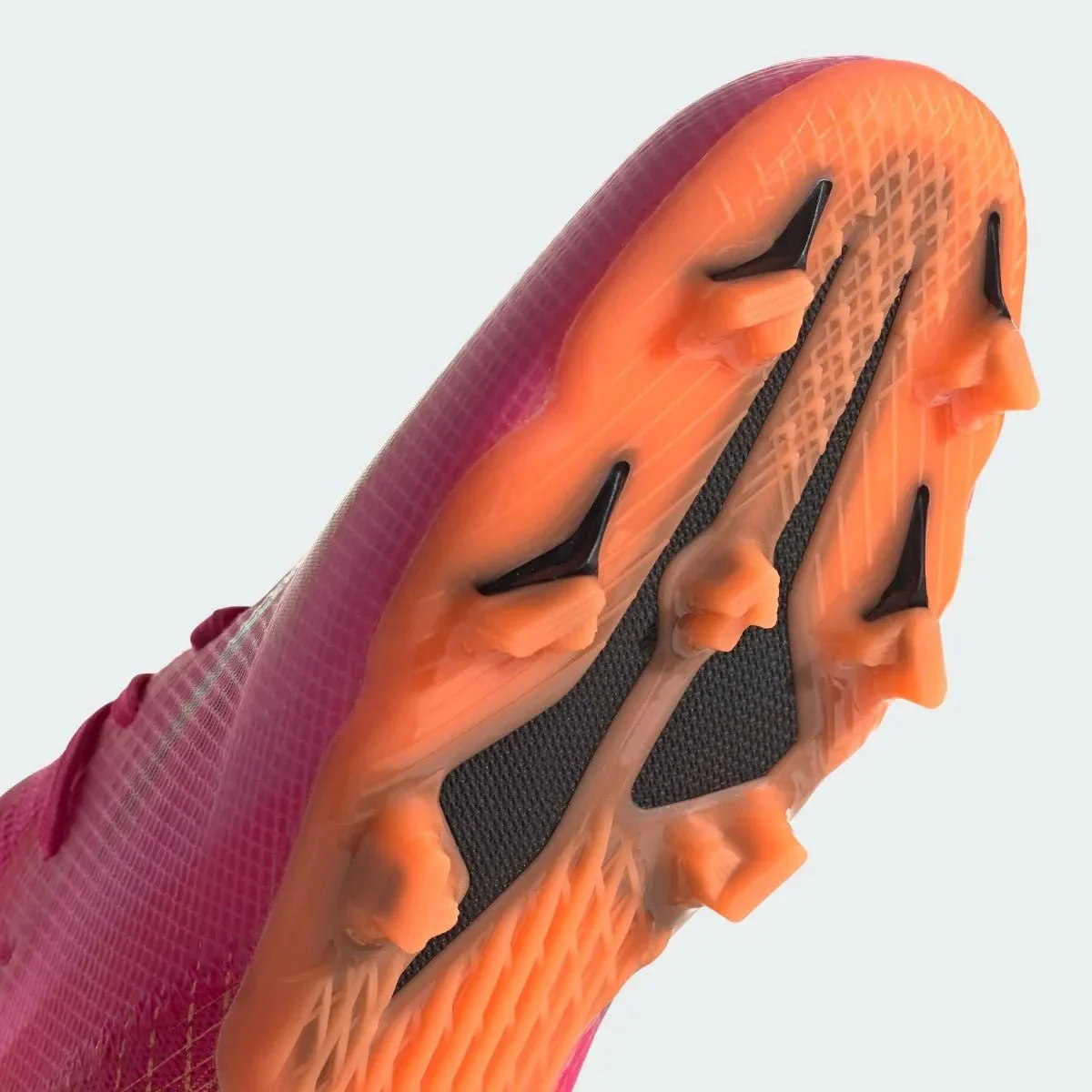 Adidas Junior X Ghosted .1 FG - Pink-Black-Orange - Image 8