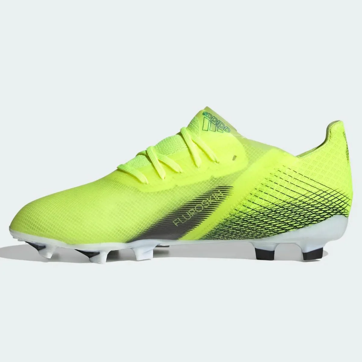 Adidas Junior X Ghosted.1 FG - Volt-Black - Image 2