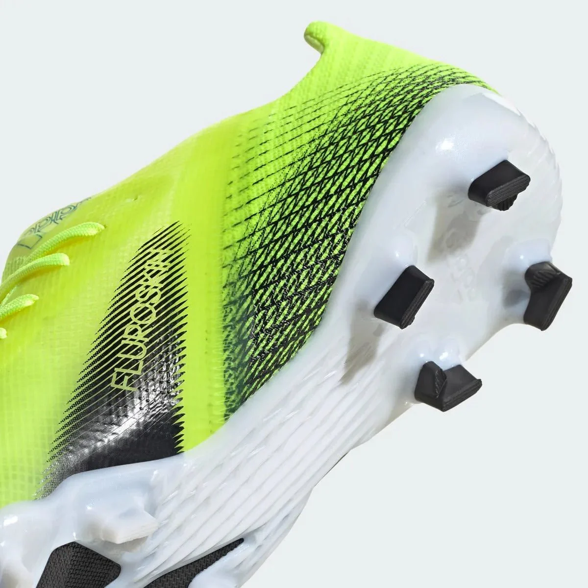 Adidas Junior X Ghosted.1 FG - Volt-Black - Image 8