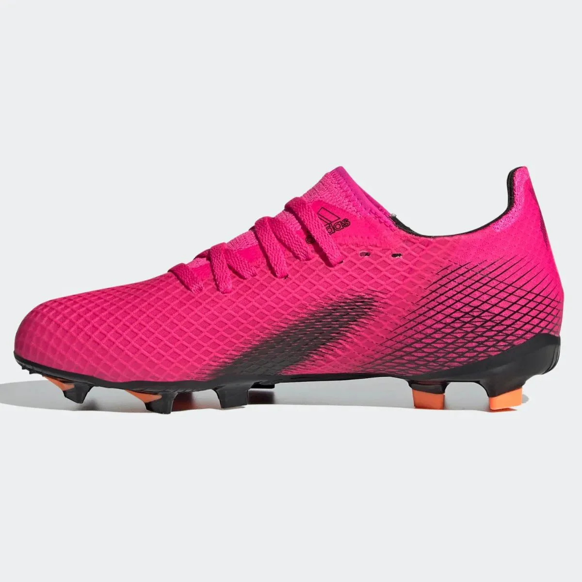 Adidas Junior X ghosted .3 FG - Pink-Black-Orange - Image 2