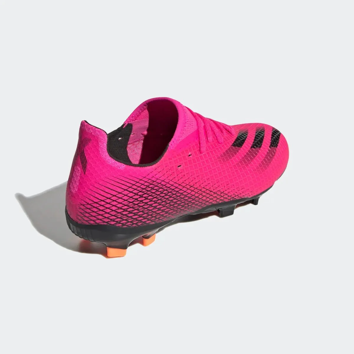 Adidas Junior X ghosted .3 FG - Pink-Black-Orange - Image 4