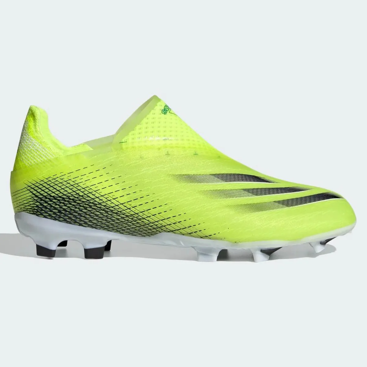 Adidas Junior X Ghosted + FG - Volt-Black
