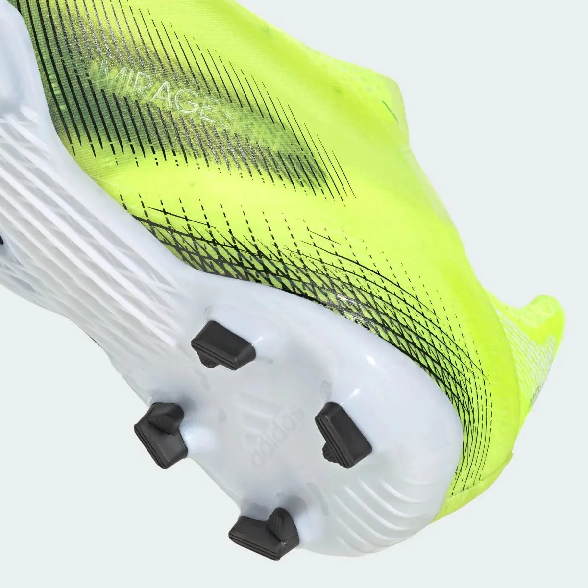 Adidas Junior X Ghosted + FG - Volt-Black - Image 8