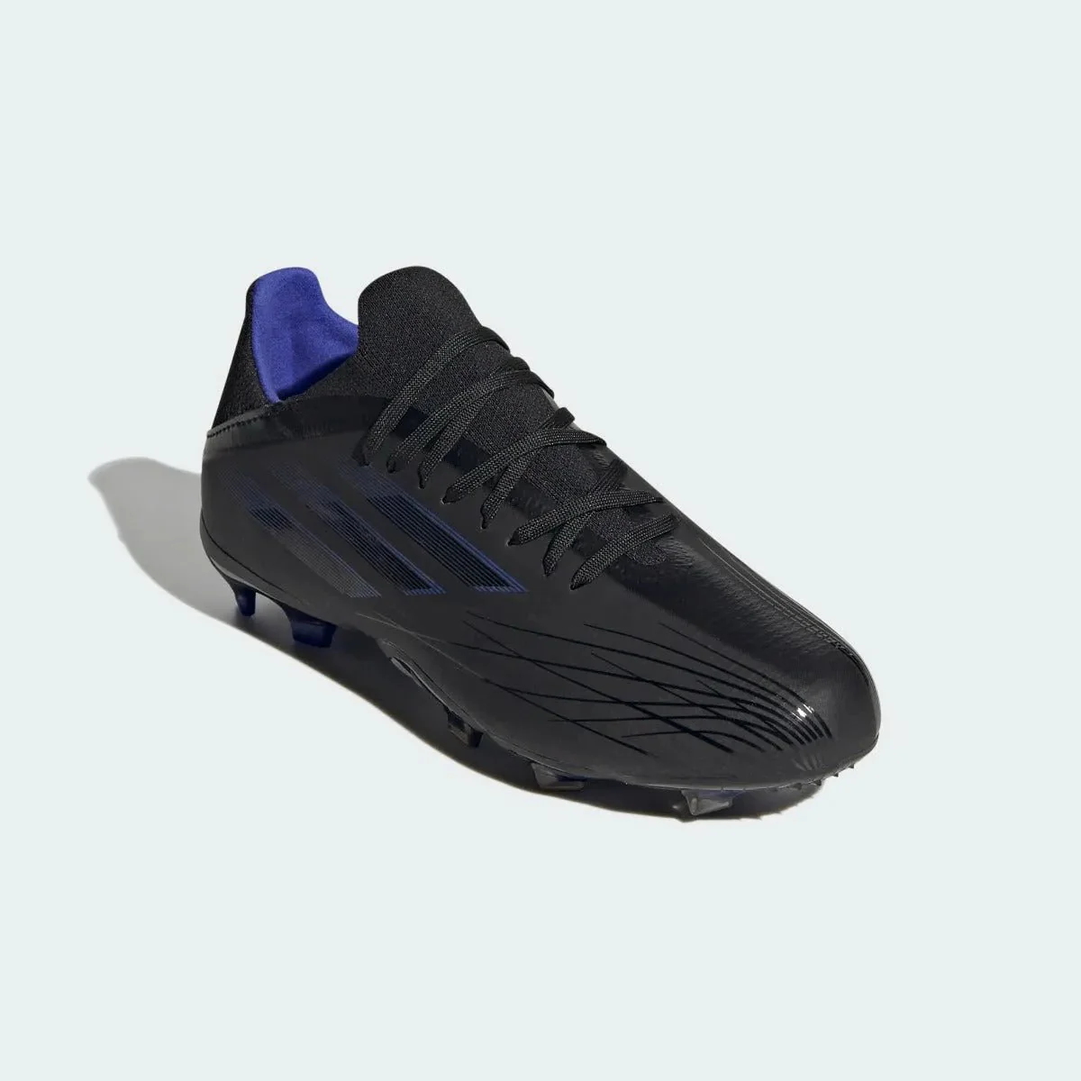 Adidas Junior X Speedflow .1 FG - Black-Sonic Ink - Image 3