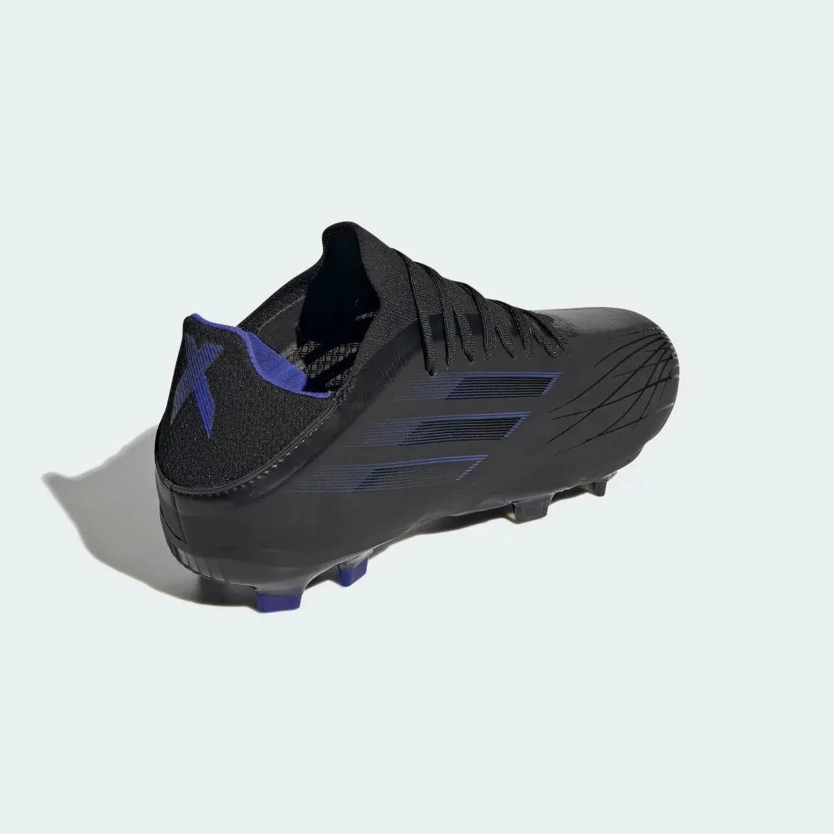 Adidas Junior X Speedflow .1 FG - Black-Sonic Ink - Image 4