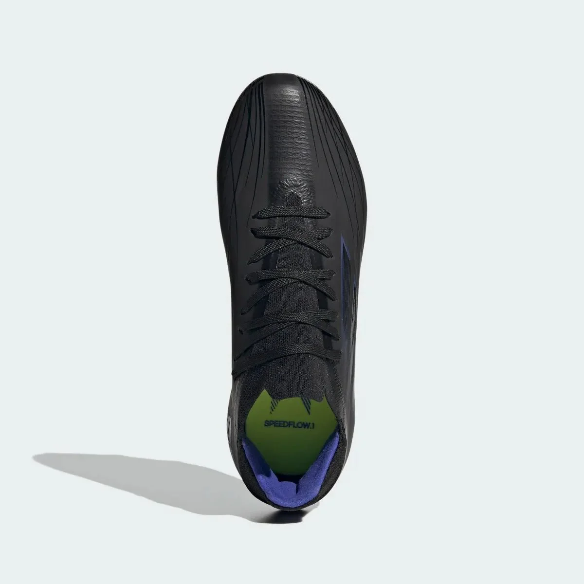 Adidas Junior X Speedflow .1 FG - Black-Sonic Ink - Image 5