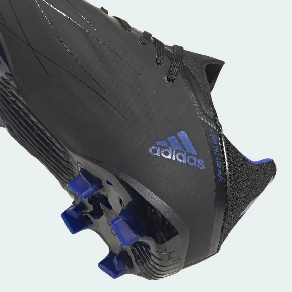 Adidas Junior X Speedflow .1 FG - Black-Sonic Ink - Image 7