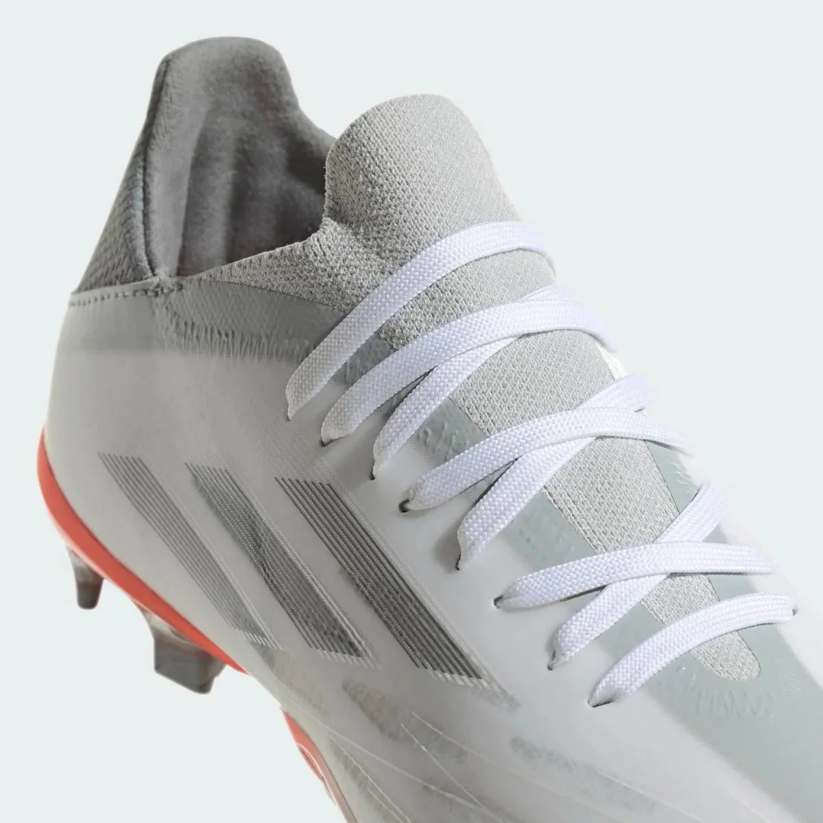 Adidas Junior X Speedflow .1 FG - White-Iron Metallic - Image 7