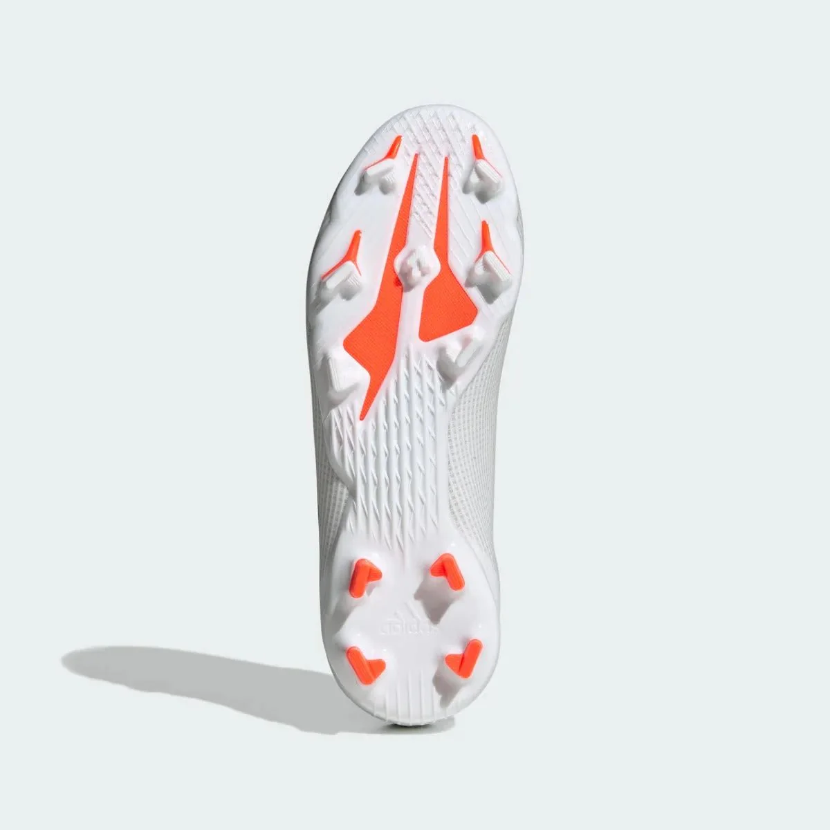 Adidas Junior X Speedflow .3 FG - White-Iron Metallic - Image 6