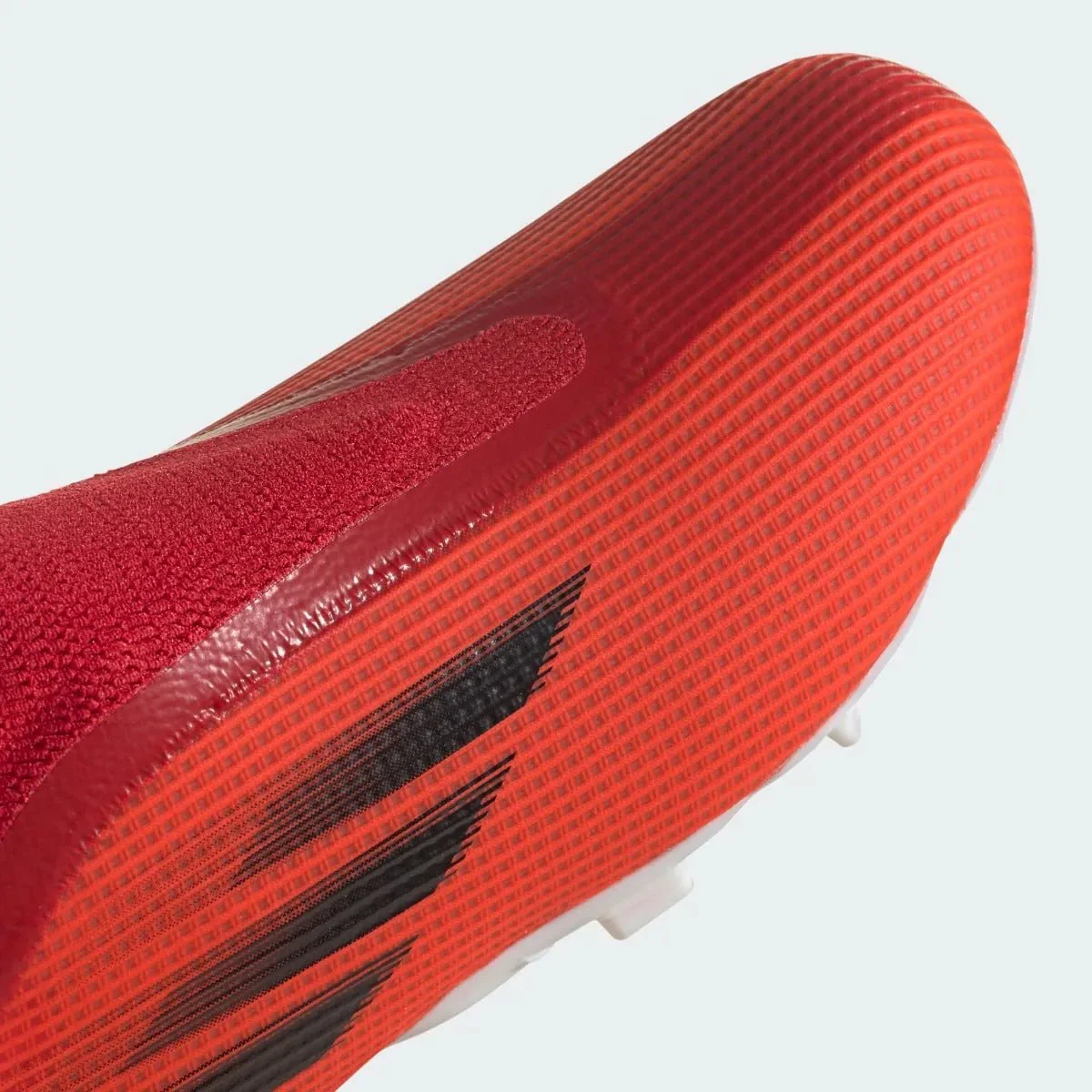 Adidas Junior X Speedflow .3 Laceless FG - Red-Black - Image 7