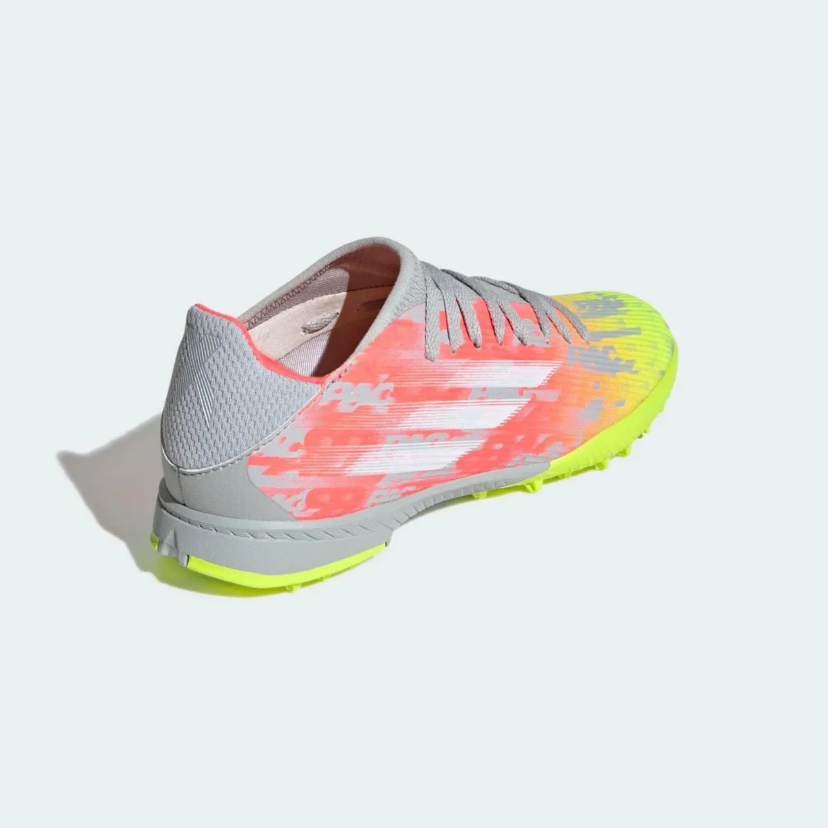 Adidas JR X Speedflow .3 TF - Clear Onix-White-Solar Yellow - Image 4