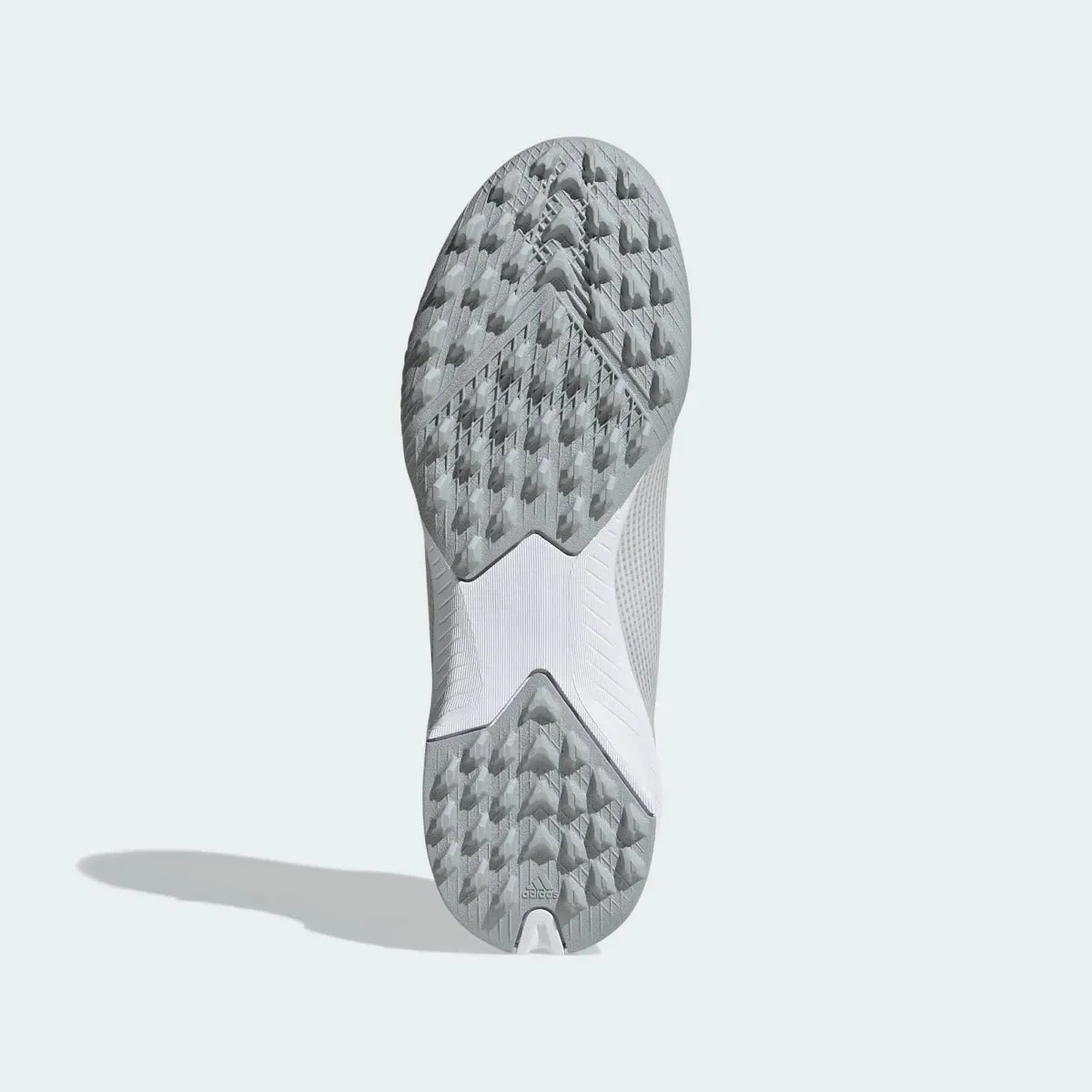 Adidas Junior X Speedflow .3 TF - White-Iron Metallic - Image 6