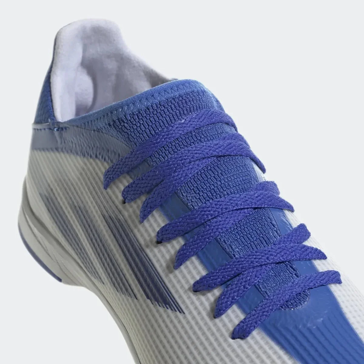adidas Junior X Speedflow .3 Turf - White-Blue - Image 7