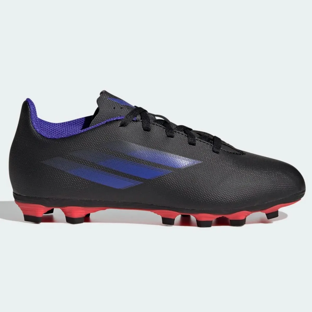 Adidas Junior X Speedflow .4 FxG - Black-Sonic Ink