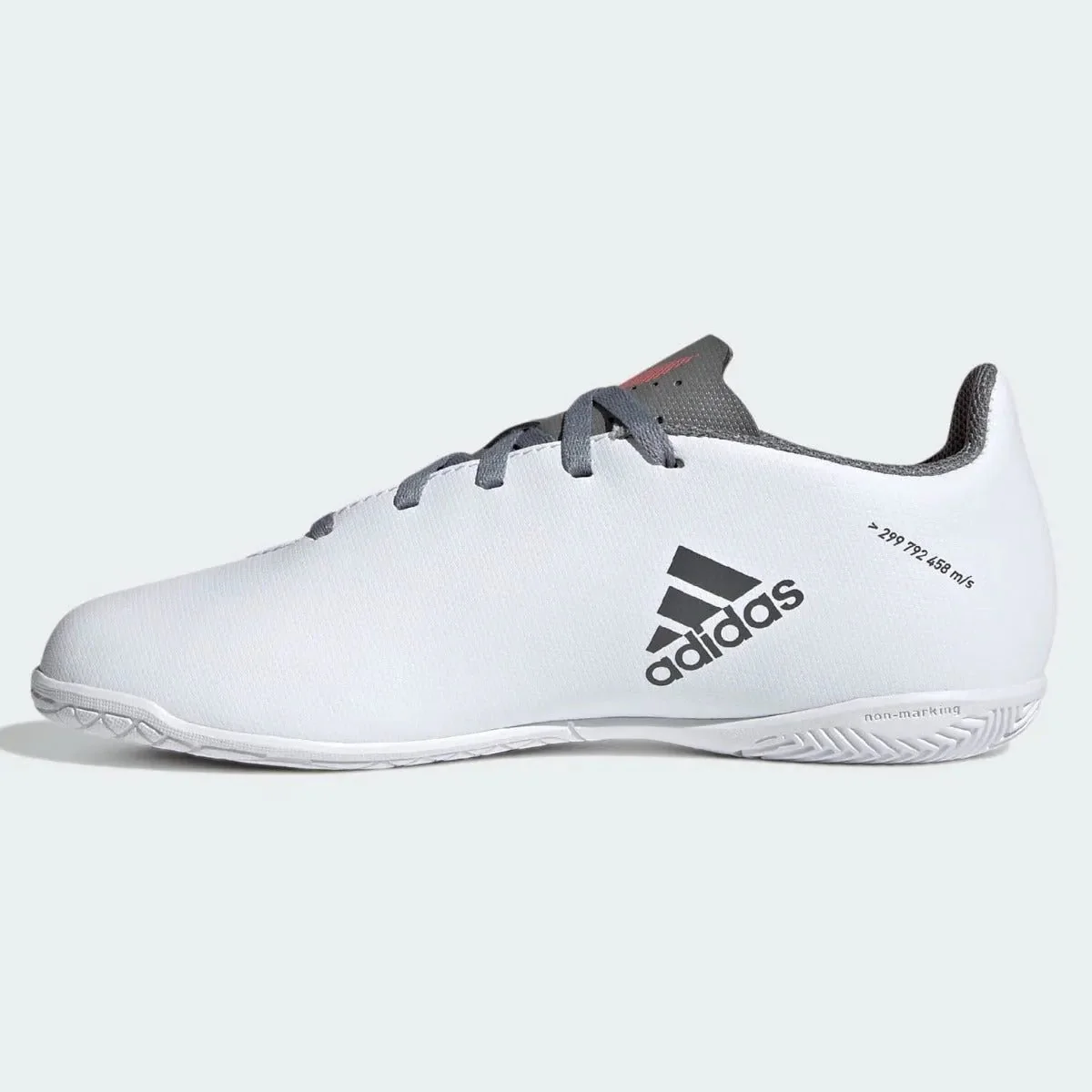 Adidas Junior X Speedflow .4 IN - White-Iron Metallic - Image 2