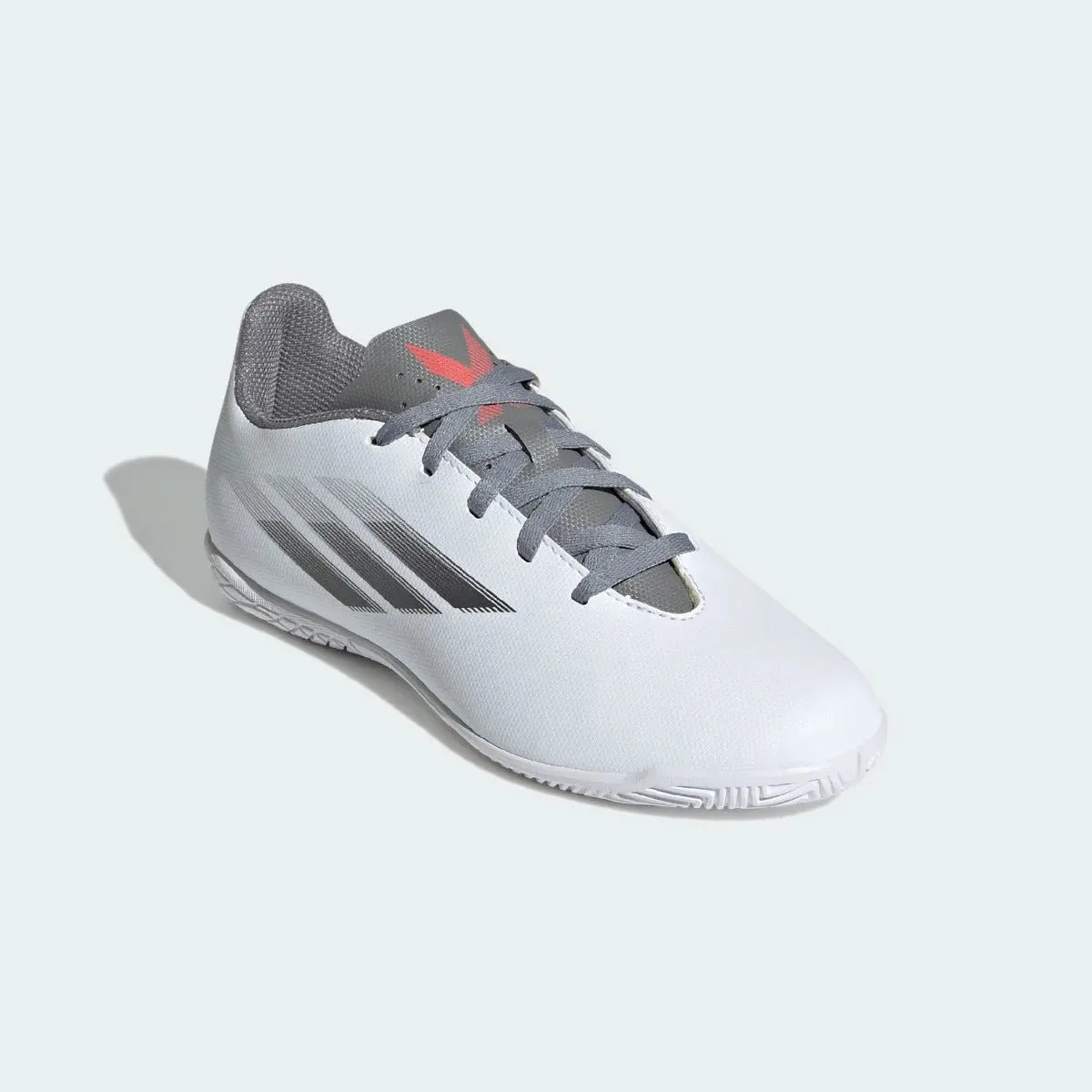 Adidas Junior X Speedflow .4 IN - White-Iron Metallic - Image 3