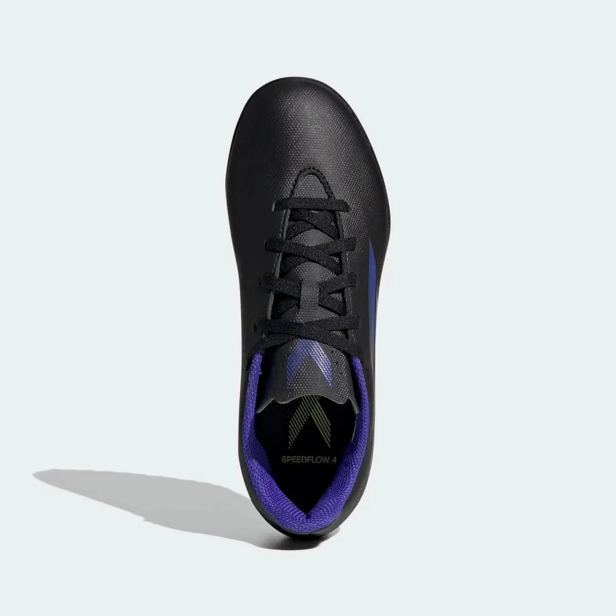 Adidas Junior X Speedflow .4 TF - Black-Sonic Ink - Image 3