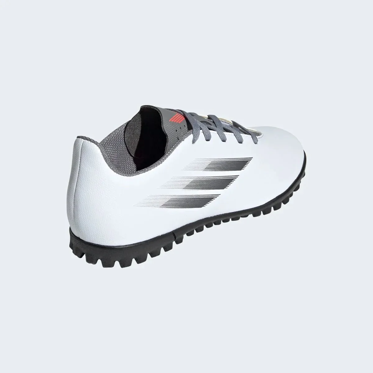 Adidas Junior X Speedflow .4 TF - White-Iron Metallic - Image 4