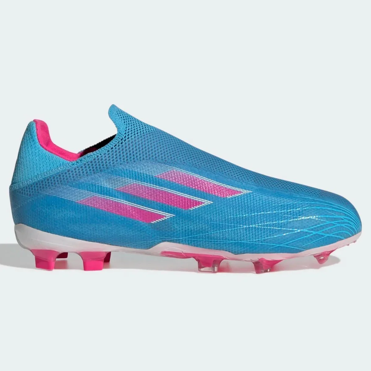 Adidas Junior X Speedflow + FG - Sky Rush-Shock Pink
