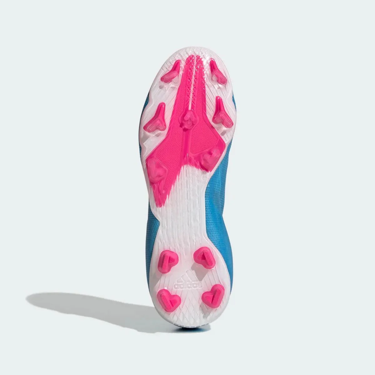 Adidas Junior X Speedflow + FG - Sky Rush-Shock Pink - Image 6