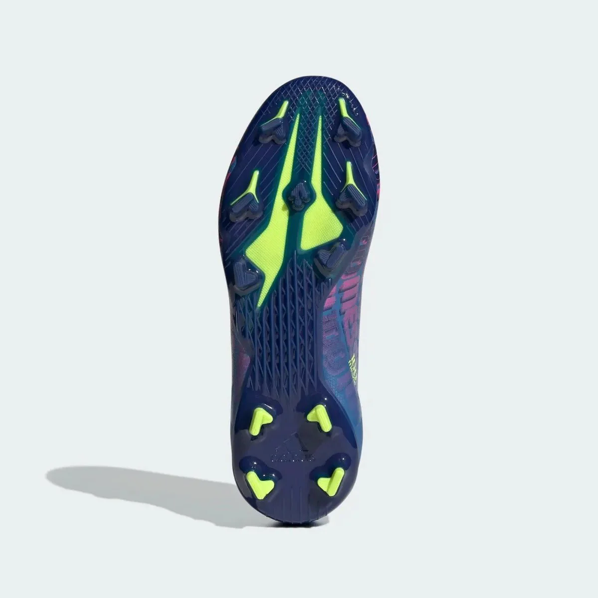 Adidas Junior X Speedflow MESSI .3 FG - Blue-Pink-Yellow - Image 6