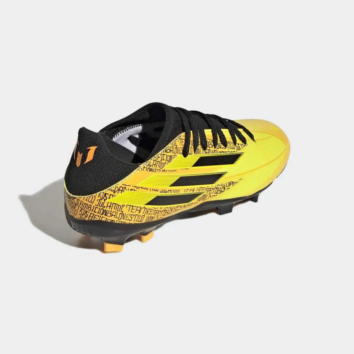 adidas Junior X Speedflow Messi .3 FG - Solar Gold-Black - Image 4