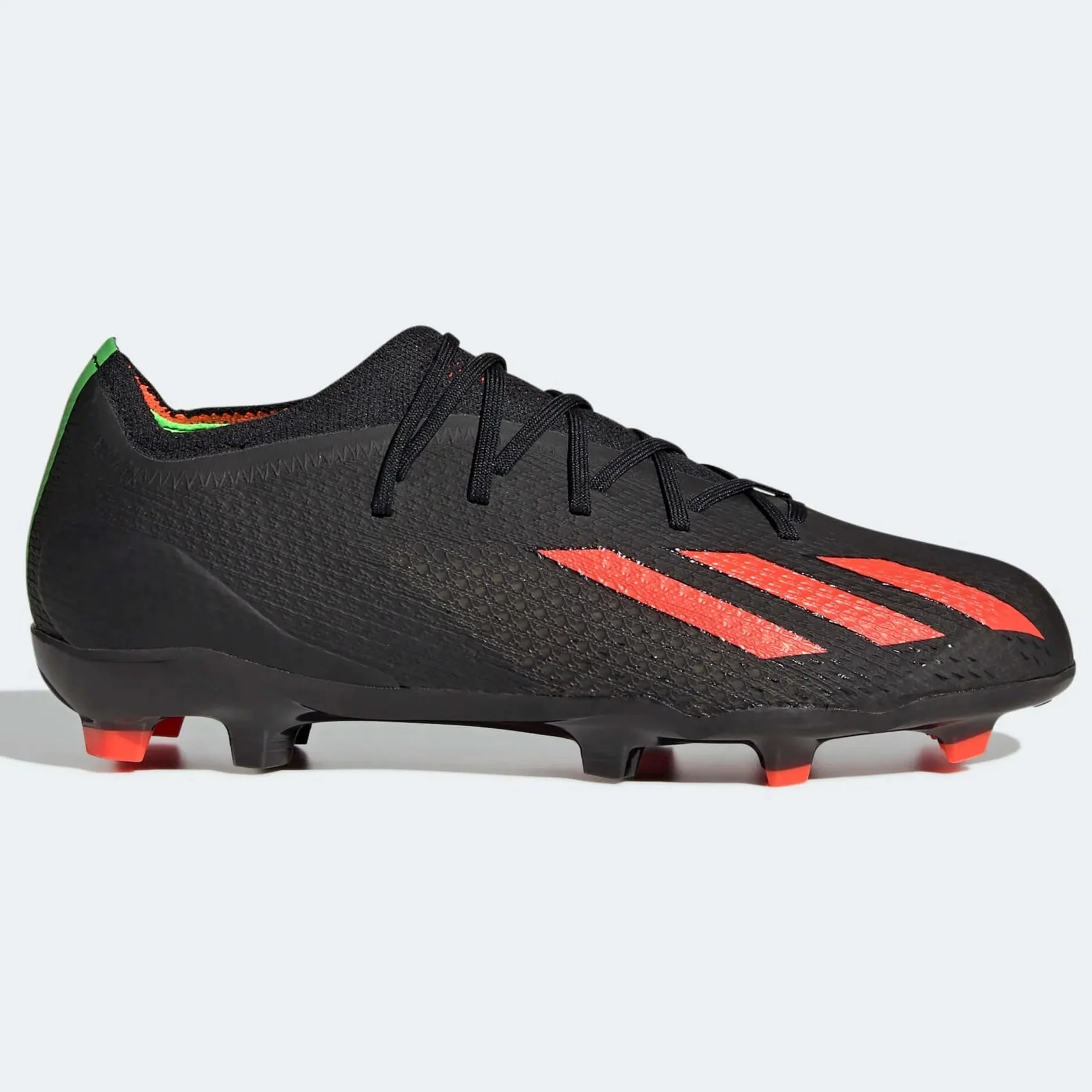 adidas Junior X SpeedPortal .1 FG - Black-Solar Red