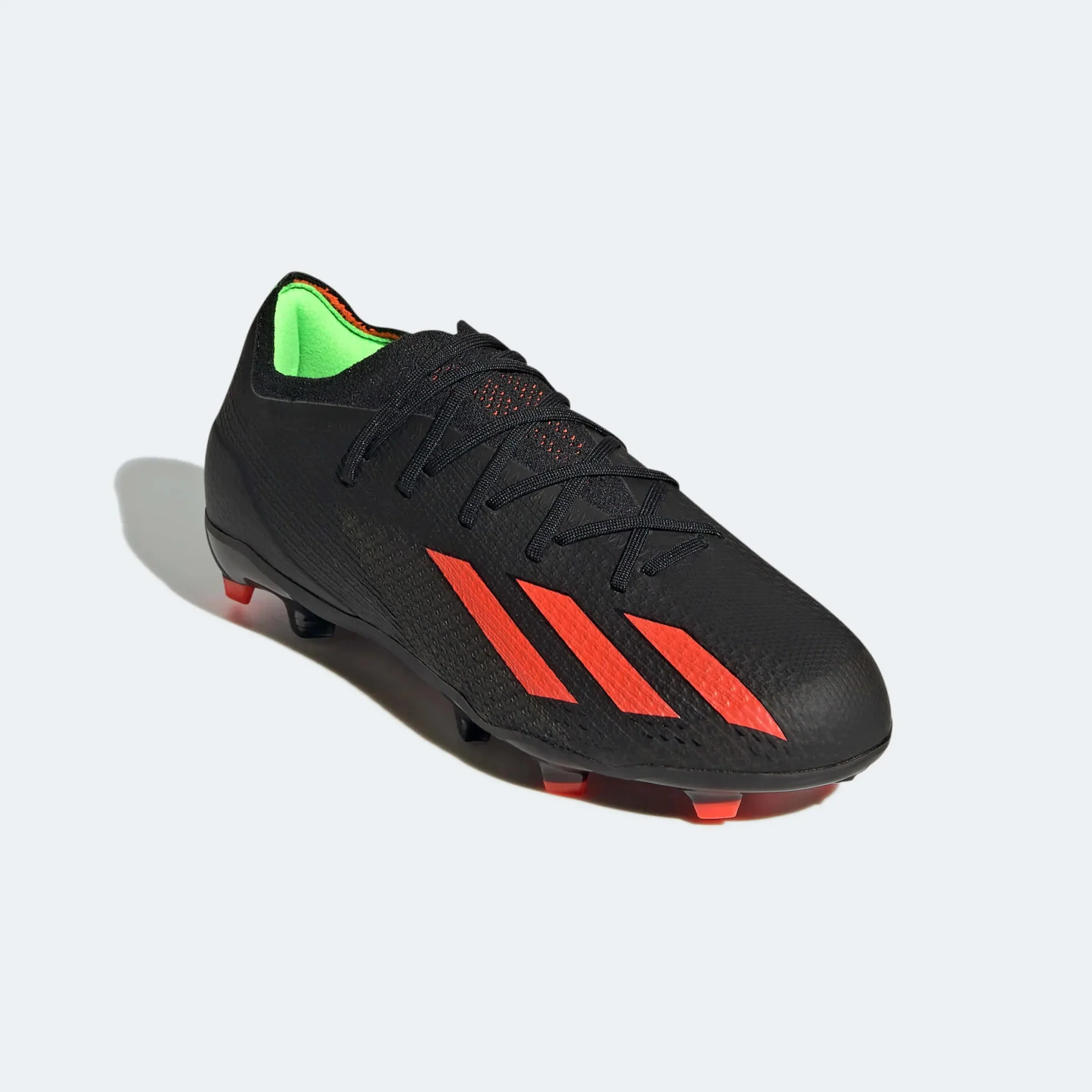 adidas Junior X SpeedPortal .1 FG - Black-Solar Red - Image 3