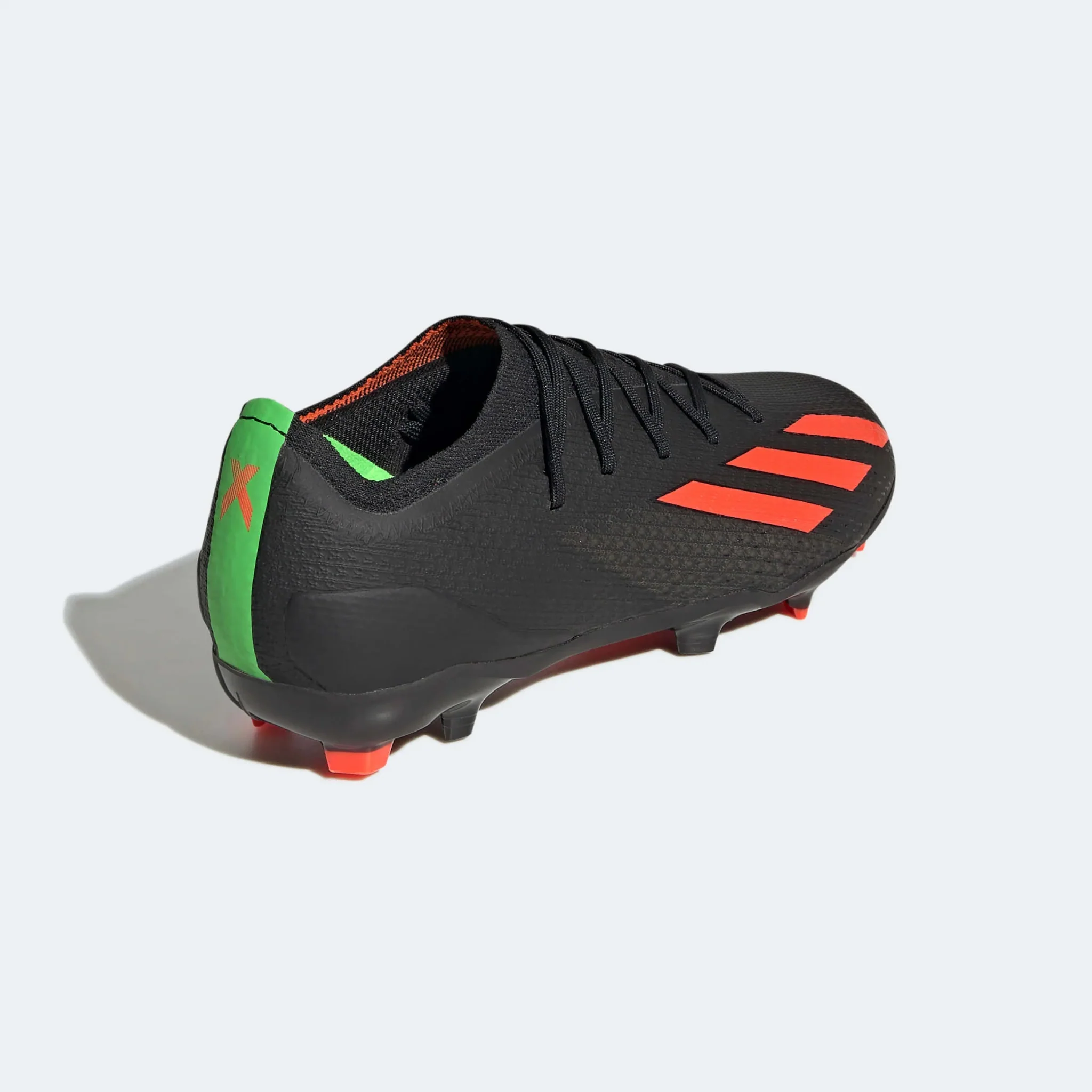 adidas Junior X SpeedPortal .1 FG - Black-Solar Red - Image 4
