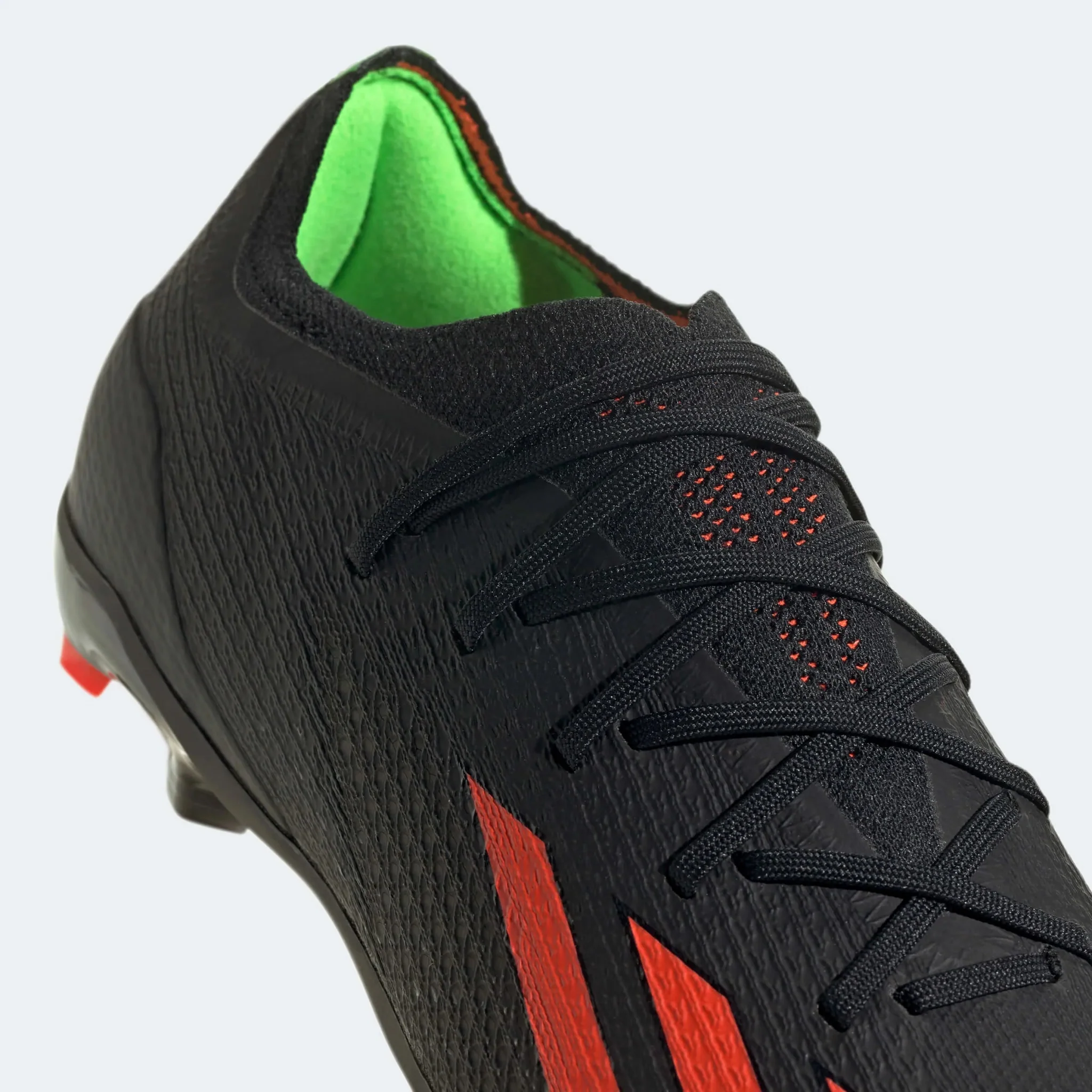 adidas Junior X SpeedPortal .1 FG - Black-Solar Red - Image 7