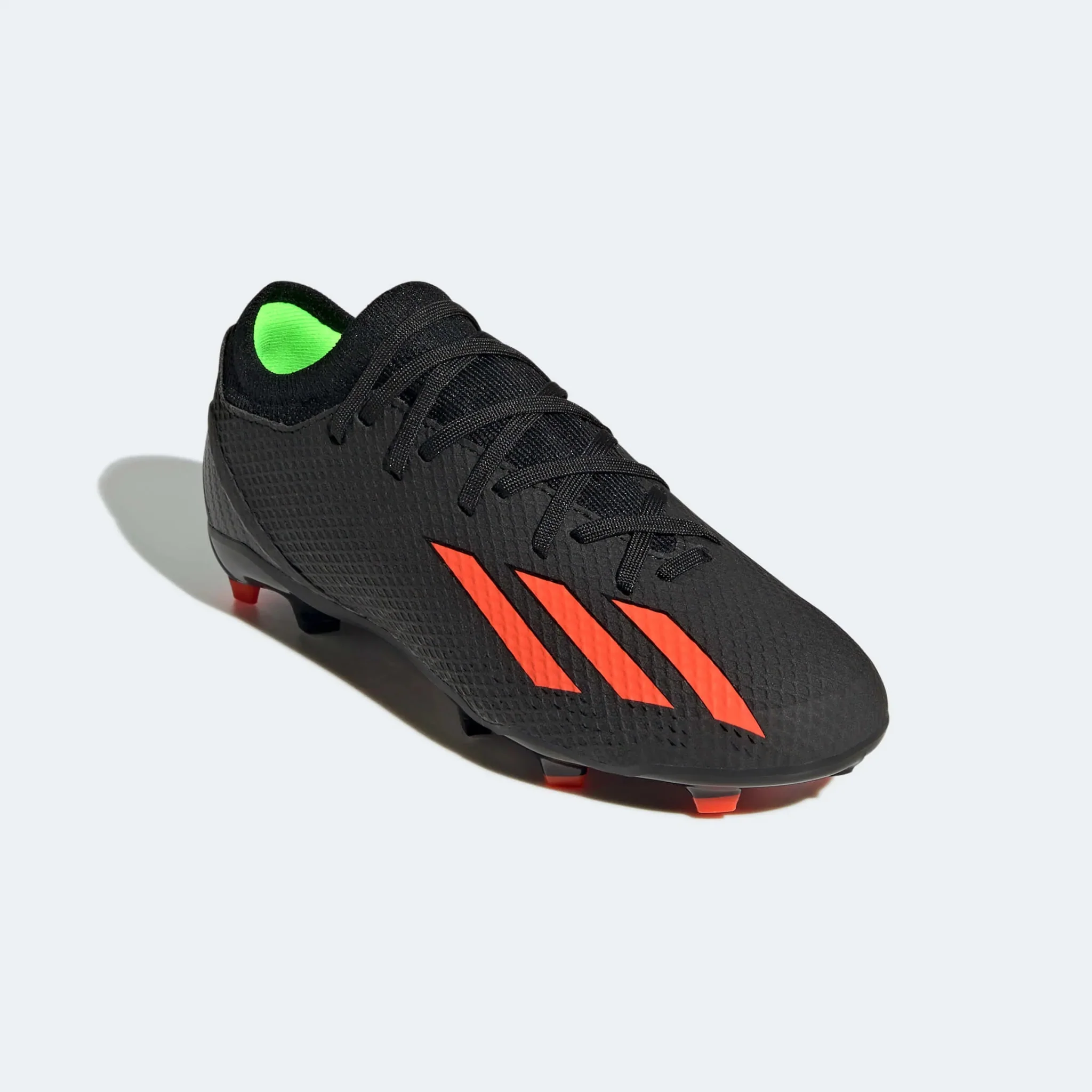 adidas Junior X SpeedPortal .3 FG - Black-Solar Red - Image 3