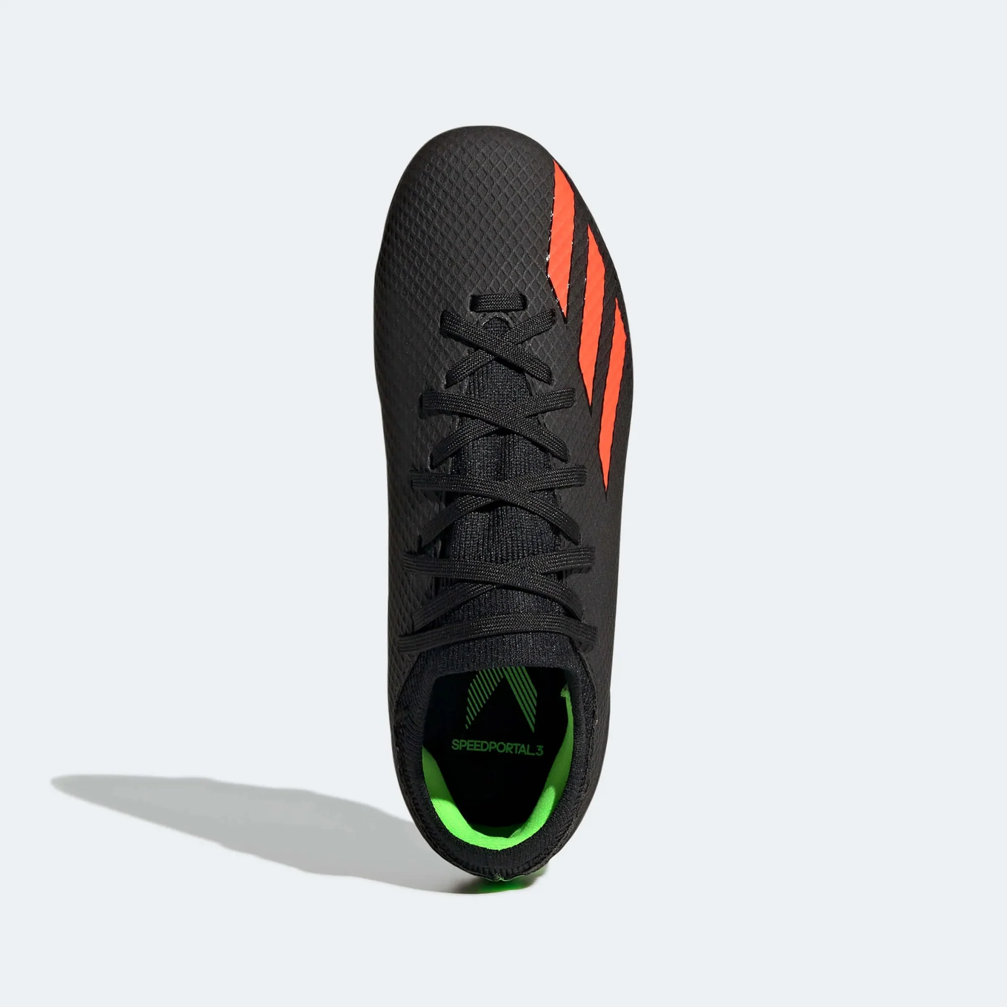 adidas Junior X SpeedPortal .3 FG - Black-Solar Red - Image 5