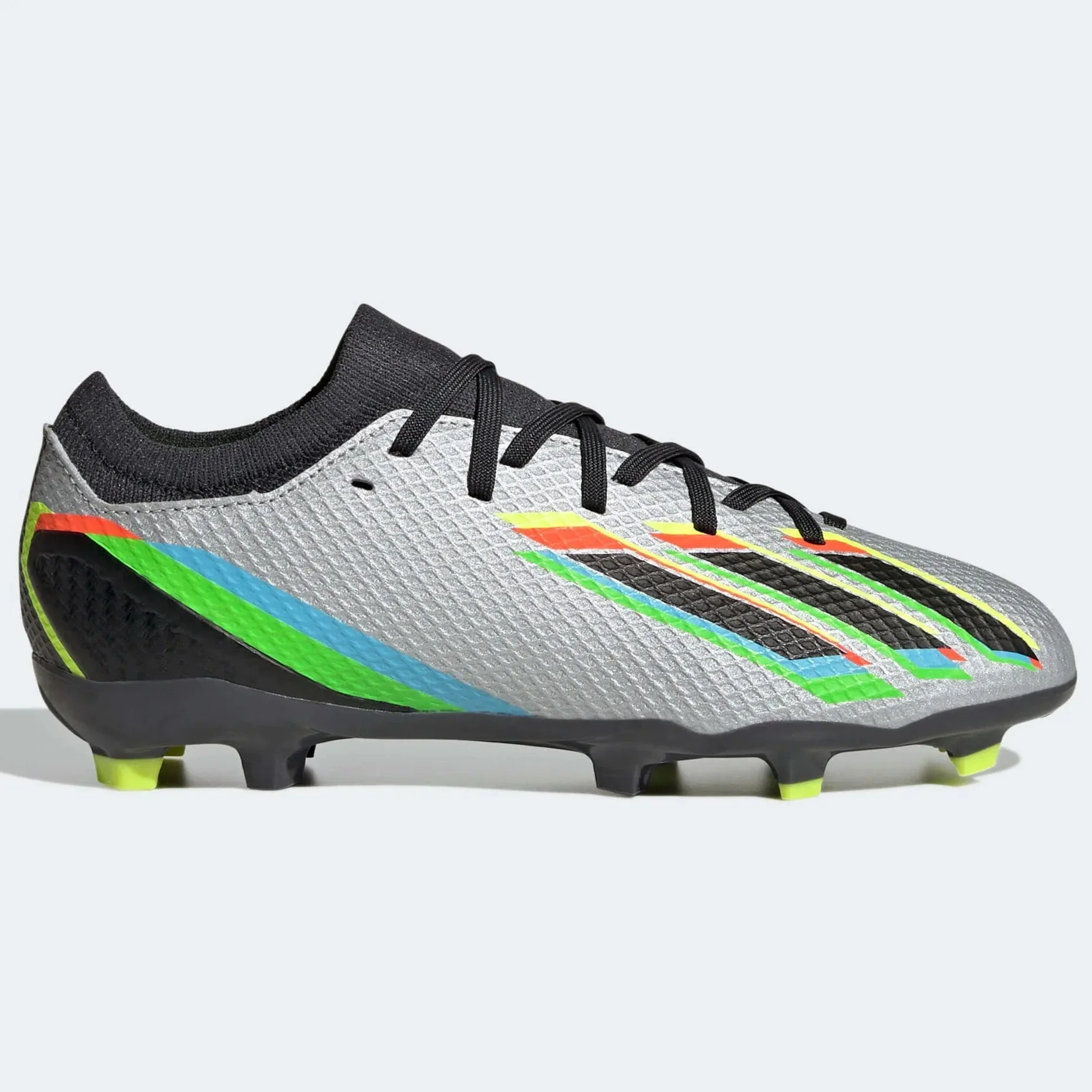 adidas Junior X Speedportal.3 FG - Silver-Black-Yellow